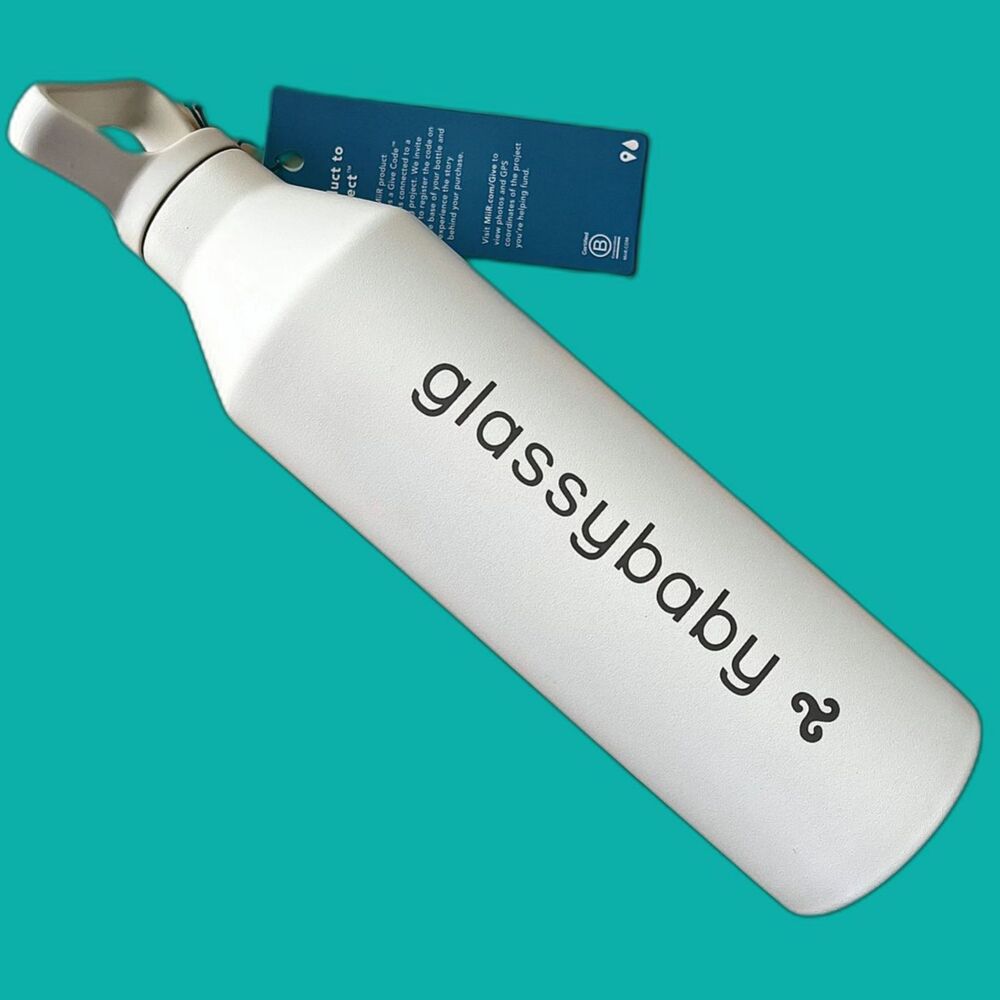 NWT Glassybaby Miir Water Bottle
